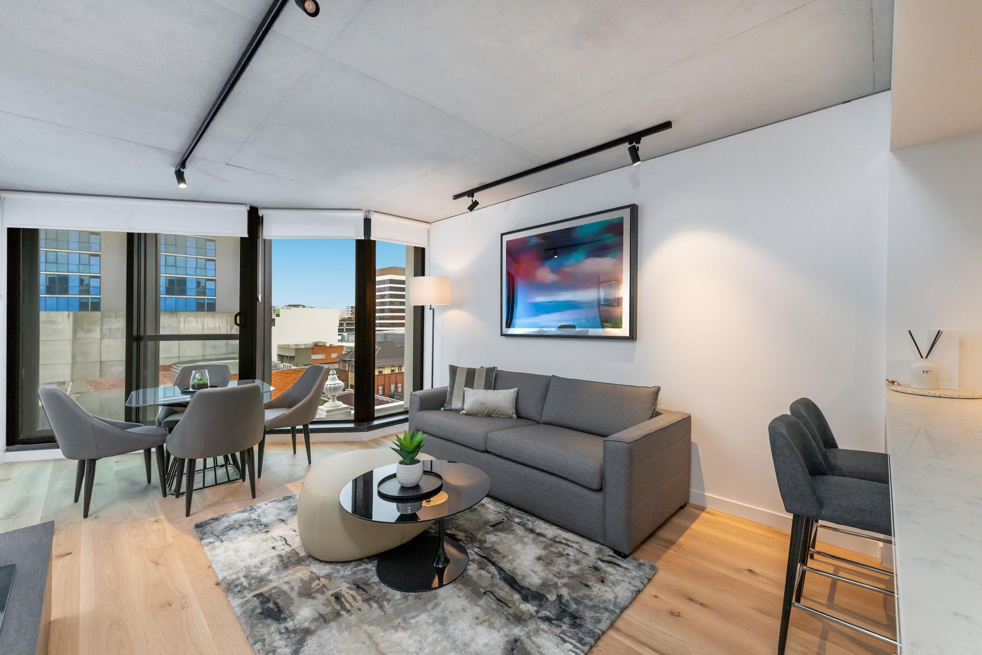 Fv By Peppers Aparthotel Brisbane Ngoại thất bức ảnh The interior of a typical apartment