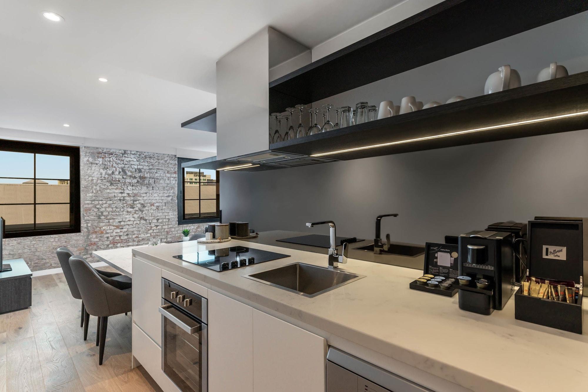 Fv By Peppers Aparthotel Brisbane Ngoại thất bức ảnh Kitchen