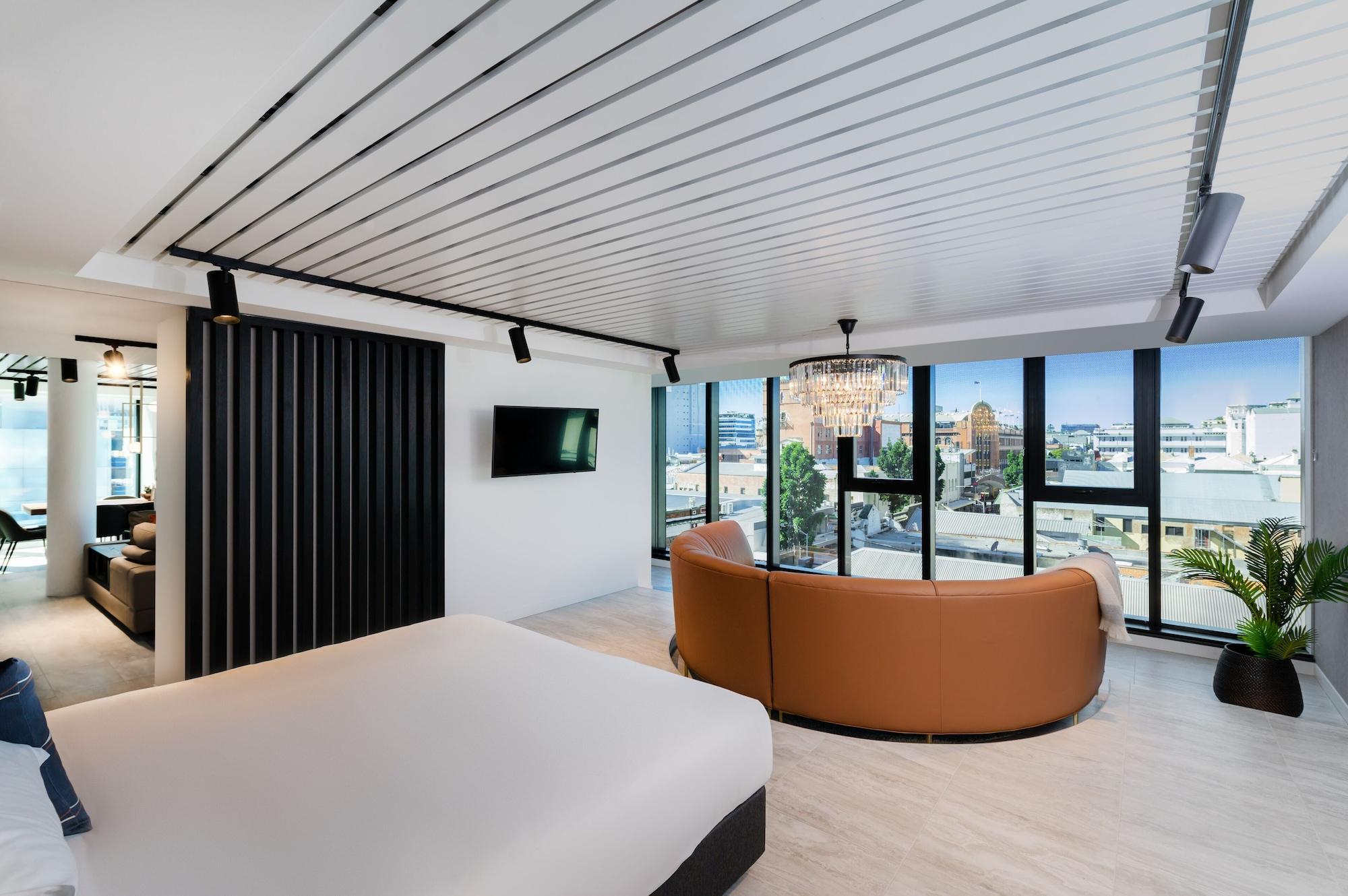 Fv By Peppers Aparthotel Brisbane Ngoại thất bức ảnh The Sky Lounge at the 10th floor of the building