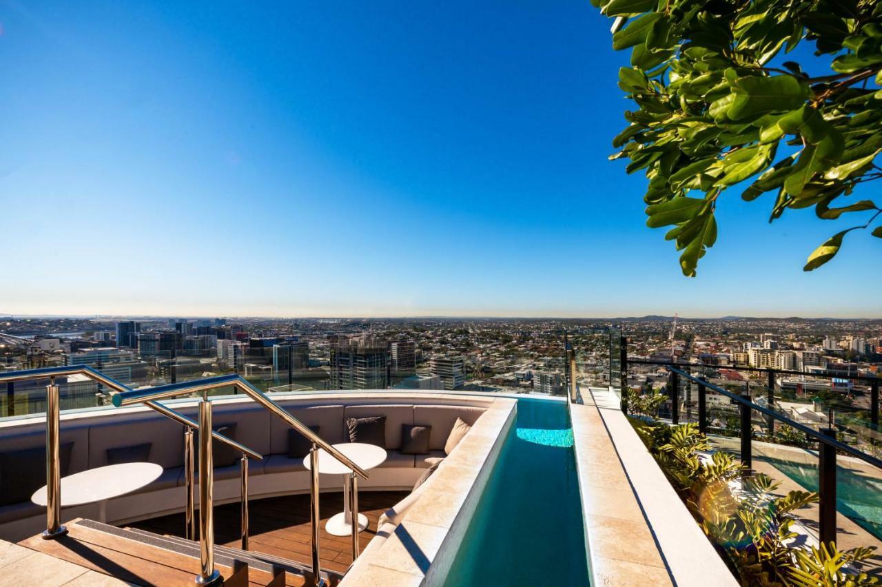 Fv By Peppers Aparthotel Brisbane Ngoại thất bức ảnh Skyline pool