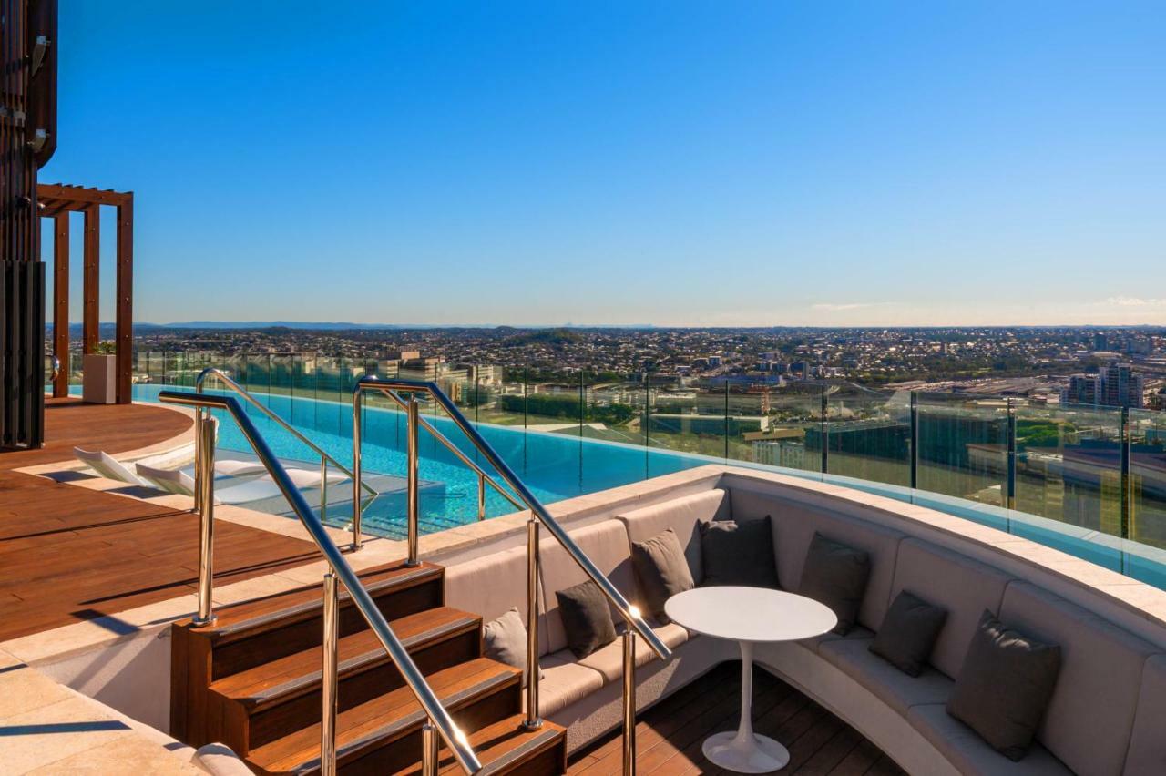 Fv By Peppers Aparthotel Brisbane Ngoại thất bức ảnh Rooftop pool