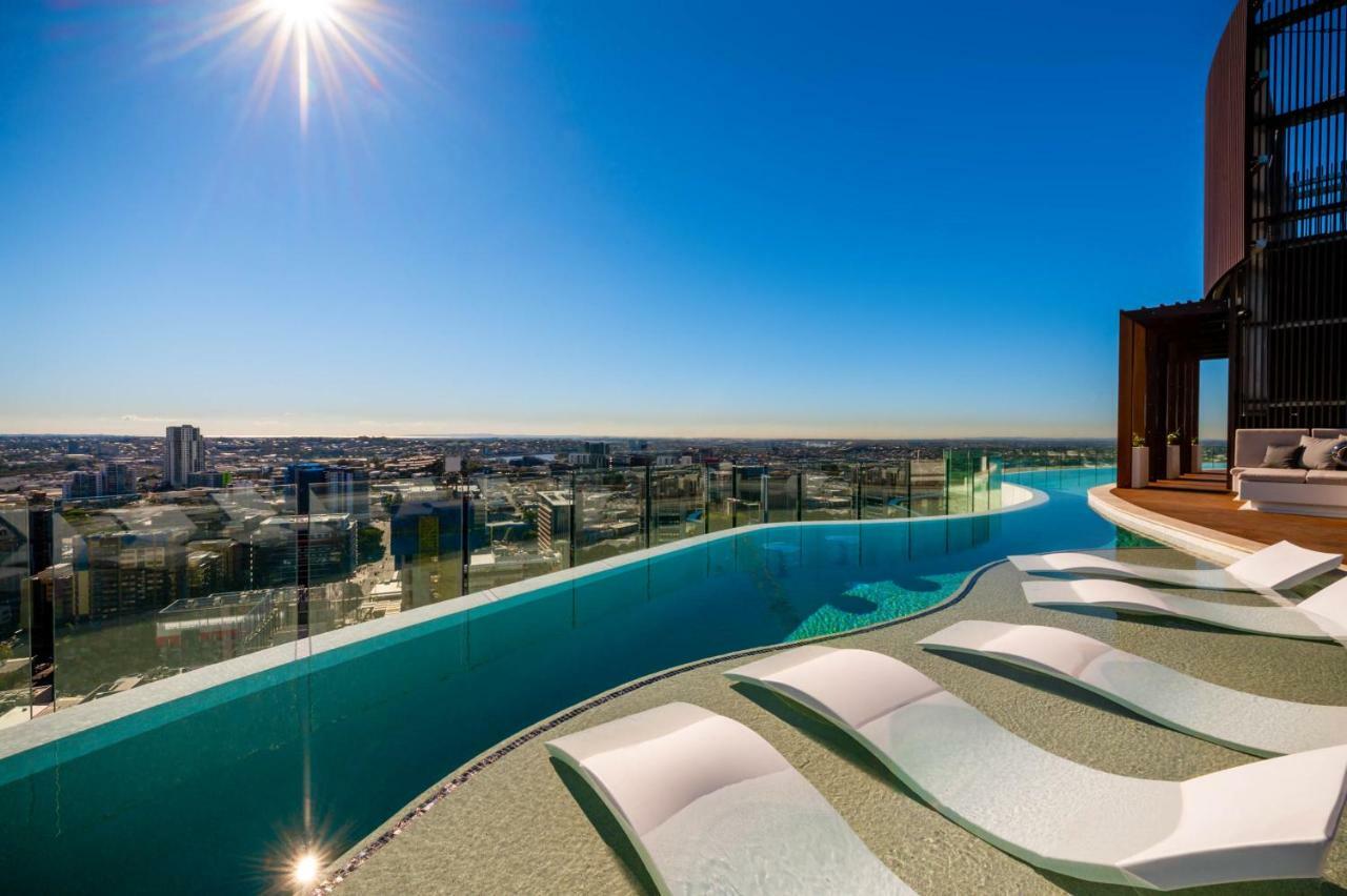 Fv By Peppers Aparthotel Brisbane Ngoại thất bức ảnh Skyline pool